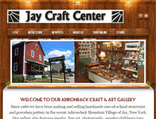 Tablet Screenshot of jaycraftcenter.com